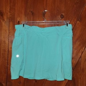 Athleta Dobby Be Free Skort in Mint Green